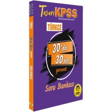 Aesco Tasarı Kpss Türkçe 30'da 30'net