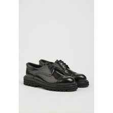 Faruk Balkanas Richard Model Hakiki Hakiki Açma Deri Eva Taban Casual Ayakkabı