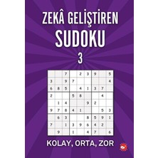 Aesco Zeka Geliştiren Sudoku 3 - Kolay - Orta - Zor