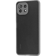 Najmaddin Newface Xiaomi Mi 11 Lite Kılıf Montreal Silikon Kapak - Gri