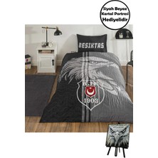 Taç Lisanslı Complete Set Beşiktaş Taraftar Mini 3D Portre Hediyeli
