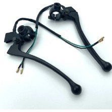 MTO Cg Debriyaj Kolu ve Fren Kolu Kütükleri ile Beraber Siyah (Mondial-Kuba-Arora-Yuki-Falcon) Vb Uyumlu