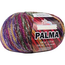 Himalaya Palma 237-03 Fuşya Sarı Yeşil