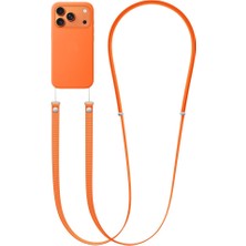 Mobicaps iPhone Uyumlu Kılıf Içi Telefon Askısı - Ayarlanabilir Lansman Kılıf Askı Ipi - Metal Kancalı Crossbody Strap