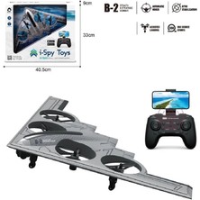 Belle Fusion Mey Ithalat® GL-777-275 Uzaktan Kumandalı Full Fonksiyon 2.4g Şarjlı Kameralı Quadcopter Iha Nessiworld