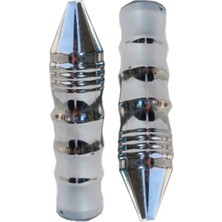 Refleks Motor Premıum 4 Parmak Nikel Sivri Elcik Plastik