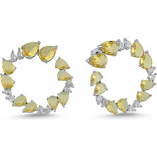 Merano Design Baisse Sarı Küpe