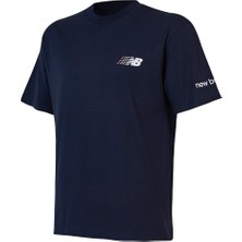 Nb New Balance MNT1644 Lacivert Erkek Tişört