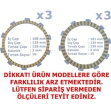 Cf Moto SR250-NK250 Debriyaj Balatası 3+3