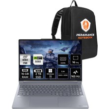 Lenovo Thinkbook 16P Gen 6 Core Ultra 9 275HX RTX 5060 8GB Gaming Laptop 16GB RAM 2TB SSD 16" 165Hz Win11 Home + Per4 Çanta 21R0001JTXP359