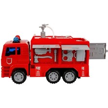Just Cheap Store Sesli ve Işıklı Su Fışkırtan Itfaiye Aracı 24 cm