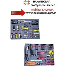 ALWAYSSPEED Ht-Rico Dolu Takım Arabası Içi  Bits Torx Uç Tornavida Seti Takımı 118 Parça