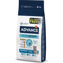 Advance Cat Sterılızed Turkey 13+2 Bonus Paket