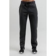 Airlife Fleece Erkek Içi Yünlü ve Düz Paçalı Eşofman Altı Titanyum