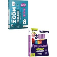 Ankara Yayıncılık 8. Sınıf 3 Adımda Fen Bilimleri + Günay Yayınları Zoom Soru Bankası