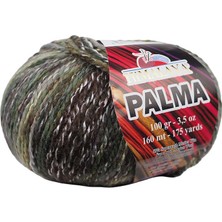 Himalaya Palma 237-07 Haki Kahve Yeşil