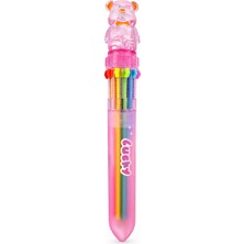 Bear 10 Renk Tükenmez Kalem - Pembe