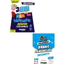 Ankara Yayıncılık 8. Sınıf 3 Adımda Matematik + Branş Denemesi