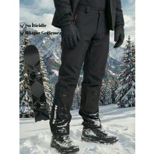 Outdo Kışlık Içi Polarlı Ithal Softshell Pantolon Su Itici, Rüzgar Geçirmez