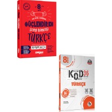 Ankara Yayıncılık 8. Sınıf Türkçe Güçlendiren Soru Bankası + Fi Yayınları Kod 36 Haftalık Deneme