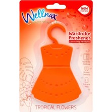 Wellnax Tropikal Çiçekler Elbise Dolap Ferahlatıcı Askılı Koku – Uzun Süre Kalıcı