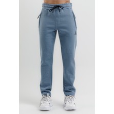 Airlife Fleece Erkek Içi Yünlü ve Düz Paçalı Eşofman Altı Indigo