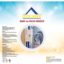 Belle Fusion Mey Ithalat® Izocardi Etiket Folyo ve Bant Sökücü Sprey 500 ml