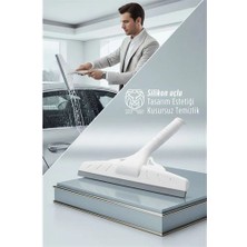 Belle Fusion Mey Ithalat® 34 cm Silikon Uçlu Profesyonel Cam Çekçek - Tasarım Estetiği ve Kusursuz Temizlik 422540