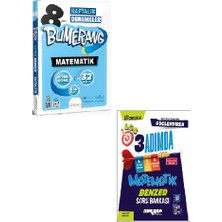 Ankara Yayıncılık 8. Sınıf 3 Adımda Matematik + Günay Yayınları 32 Haftalık Deneme