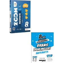 Ankara Yayıncılık 8. Sınıf Matematik Branş Denemesi + Günay Yayınları Zoom Soru Bankası