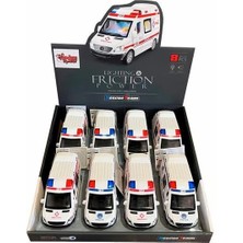 Belle Fusion Mey Ithalat® HT-7737 Surt.ışıklı Sesli Ambulans Polis -Vrd