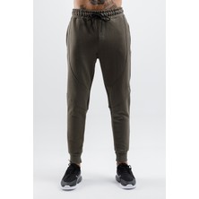 Airlife Fleece Erkek Içi Yünlü Hafif Slim Eşofman Altı Haki