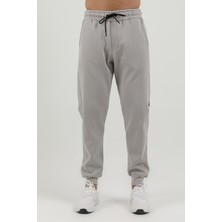 Airlife Fleece Erkek Içi Yünlü ve Ribana Paçalı Eşofman Altı Gri