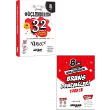 Ankara Yayıncılık 8. Sınıf Türkçe 32 Haftalık Deneme + Branş Denemesi