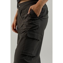 Airlife Verona Outdoor Zw-2 Kadın Kapaklı Cep ve Ayarlanabilir Paçalı Pantolon Smoked