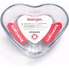 Paşabahçe Mini Borcam Kek/sufle Kalıbı Kalpli