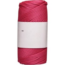 Akıllı Durak Makrome Ipi 3mm Polyester  Fuşya