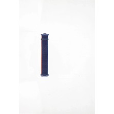 Najmaddin Newface Huawei Fit 4 Hasırlı Cırtcırtlı Kordon - Lacivert-Turuncu