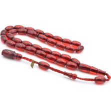 Murty99 Cüneyd Hasan Imzalı Çift Çekim Kapsül Kesim Turuncu Katalin Tesbih