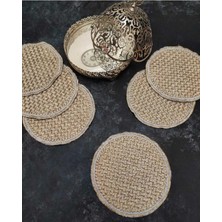 Çt Çeyizci Tekstil Sunumluk Peçete, Kokteyl Peçetesi, Kahve Yanı Sunumluk, Bardak Altlığı 6 Adet Sunum Peçetesi