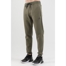 Airlife Sportswear Erkek Hafif Slim ve Ribana Paçalı Alt Haki