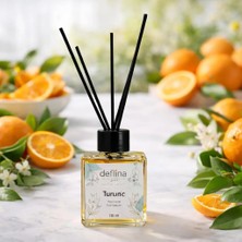 Deflina Kozmetik Turunç Meyveleri Çubuklu Oda Kokusu Esansiyel Uçucu Yağ Orange Fruit Reed Diffuser 110ML