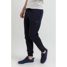 Airlife Sportswear Erkek Hafif Slim ve Ribana Paçalı Alt Lacivert