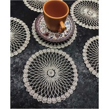 Çt Çeyizci Tekstil Sunumluk Peçete, Kokteyl Peçetesi, Kahve Yanı Sunumluk, Bardak Altlığı 6 Adet Sunum Peçetesi