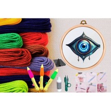 Akıllı Durak Punch Seti Nakış Seti Kasnaklı Kendin Yap Seti Seri 141