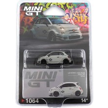 Mini Gt 1064 1/64 Abarth 595 Lb-Works x Abas Works Fighters - Blister Paket