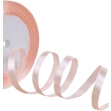 Akıllı Durak Saten Kurdele 6 mm Pudra 70 Metre