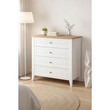 EUR065 Şifonyer Beyaz Sepet