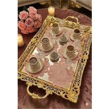 Çt Çeyizci Tekstil Sunumluk Peçete, Kokteyl Peçetesi, Kahve Yanı Sunumluk, Bardak Altlığı 6 Adet Sunum Peçetesi