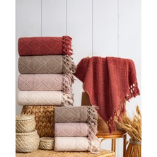 Hazangülü Collection Buldan Üretimi Çeyizlik Deluxe Jakarlı Porto 4'lü El/yüz Havlusu I 50X90